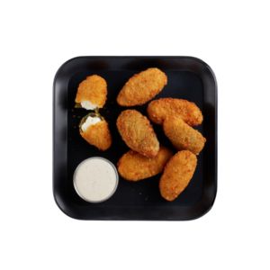 Jalapeño Empanizado Relleno de Queso Crema