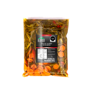Rajas de Chiles Jalapeños en Escabeche