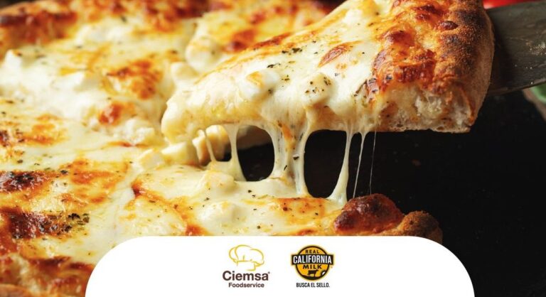Tip ciemsa: combina sabores de queso en la pizza