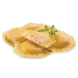 Hexagon Lobster Ravioli